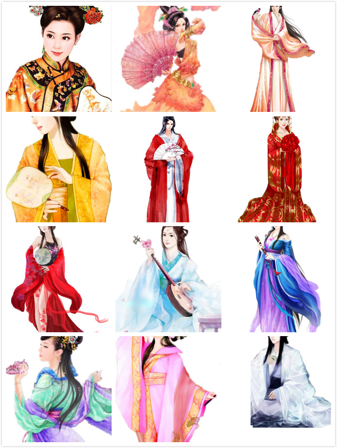 ... 立绘素材_橙光游戏古风立绘女_橙光古风女子立绘_橙