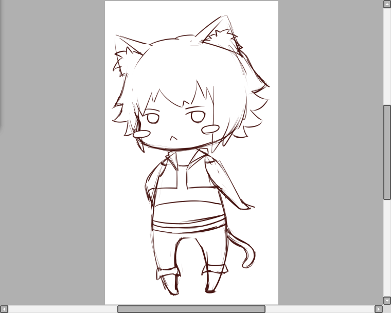 【悬赏教程】原创角色立绘(q版)完成