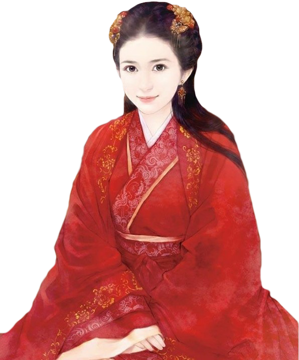 古风白衣女子立绘 超精美哟~(≥▽≤)图片