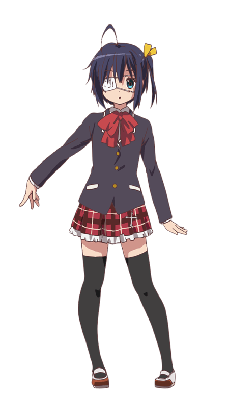 分享几张《中二病也要谈恋爱》的人物立绘