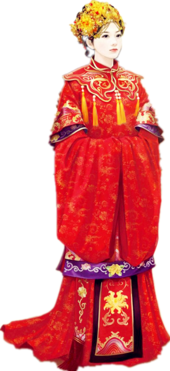 古代新娘 站.png图片