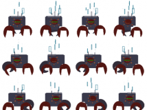机器人系列 “螃蟹型机器人”400*416像素