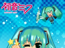 很久沒來了扔一張圖。。MIKU。。